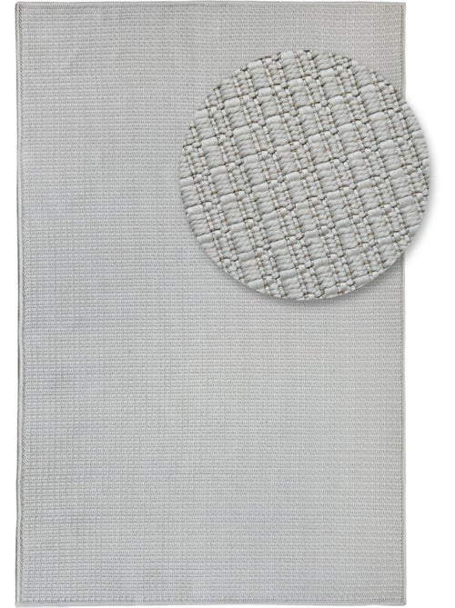 Tapis Tissé Effet Naturel - 120x170 / Crème - Kiabi