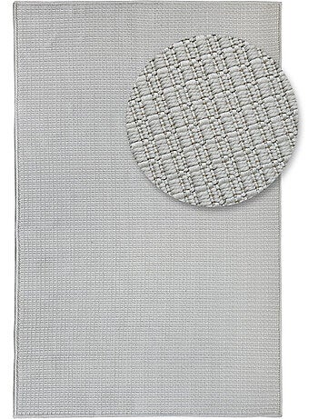 Tapis tissé effet naturel - crème - 120x170