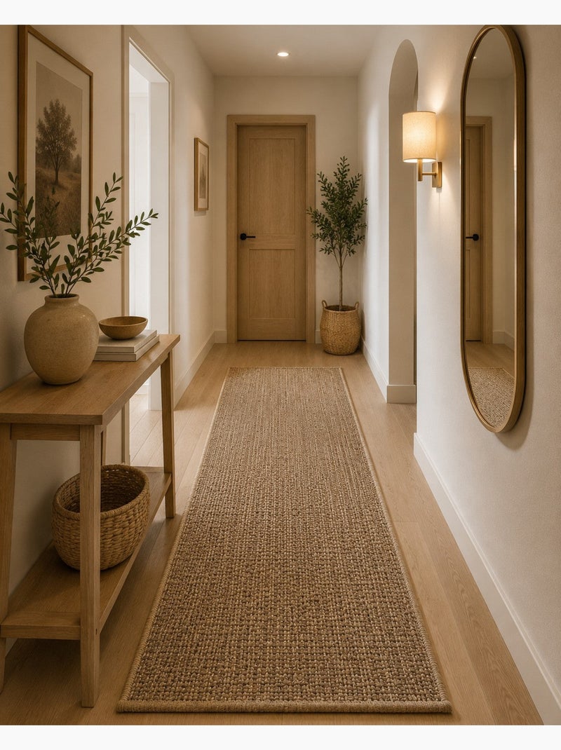Tapis tissé effet naturel - marron - 120x170 / marron Marron - Kiabi
