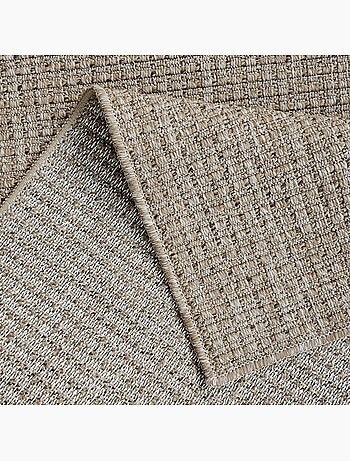 Tapis Tissé Effet Naturel