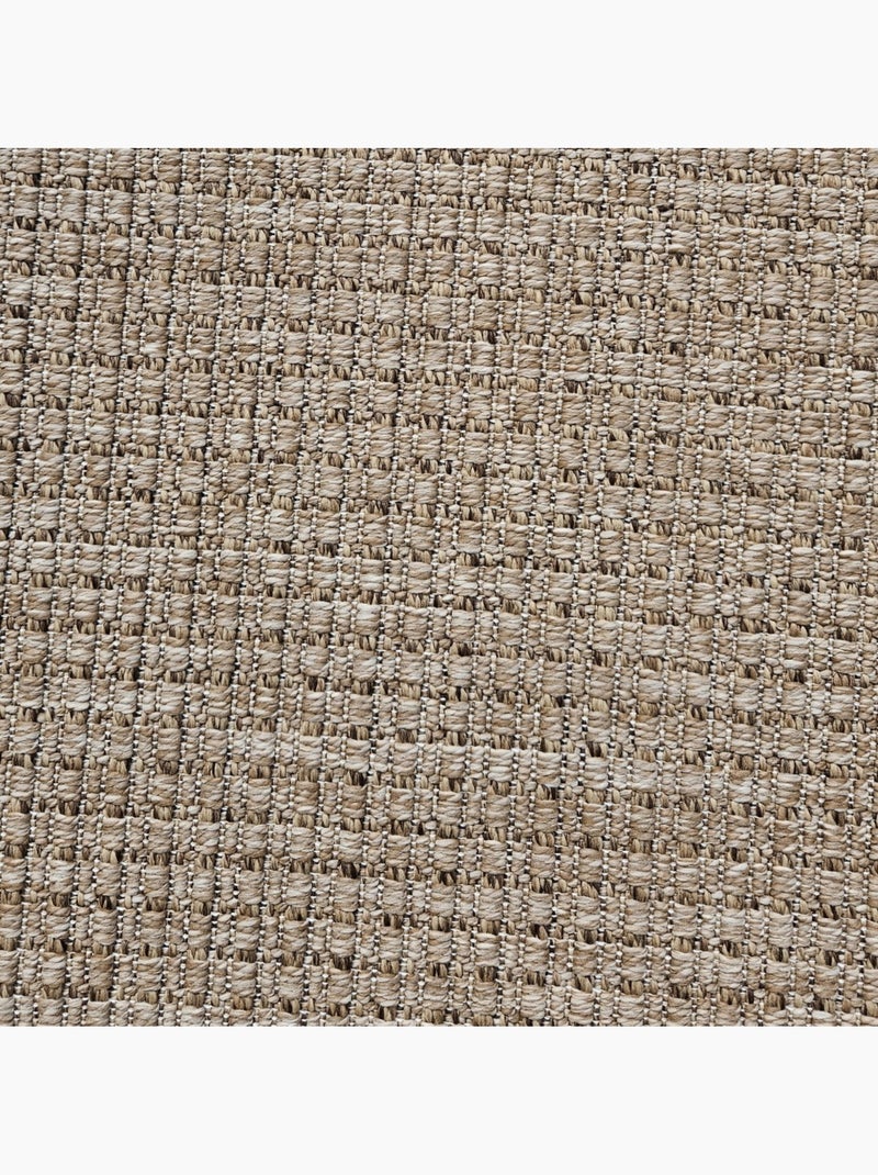 Tapis Tissé Effet Naturel Marron - Kiabi