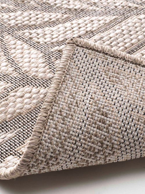 Tapis Tissé Feuilles - Kiabi