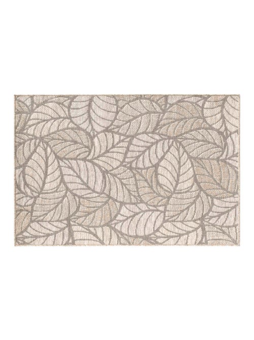 Tapis Tissé Feuilles - Kiabi