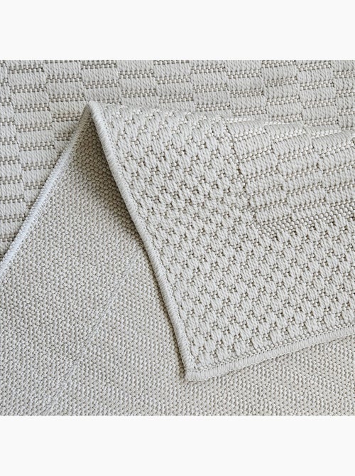 Tapis tissé Naturel - 120x170 / Crème - Kiabi