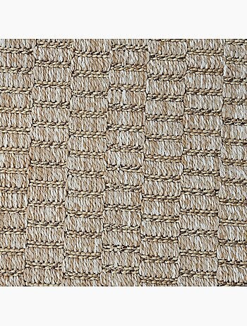 Tapis tissé Naturel