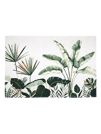 Tapis topiary en coton