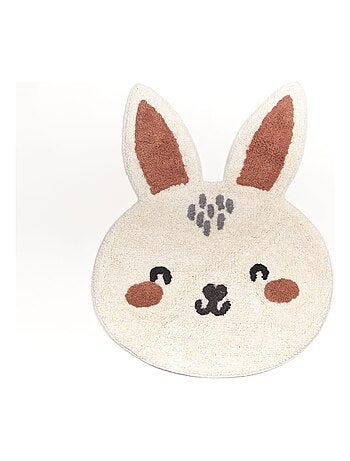 Tapis tufté animalier coton FUNNY