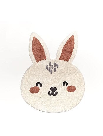 Tapis tufté animalier coton FUNNY
