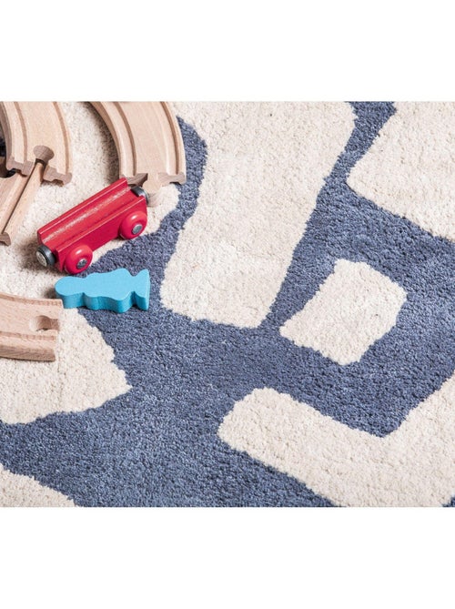 Tapis tufté en coton BYSEA 'Deko&co' - Kiabi