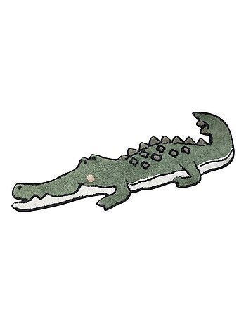 Tapis tufté enfant coton CROCODILE