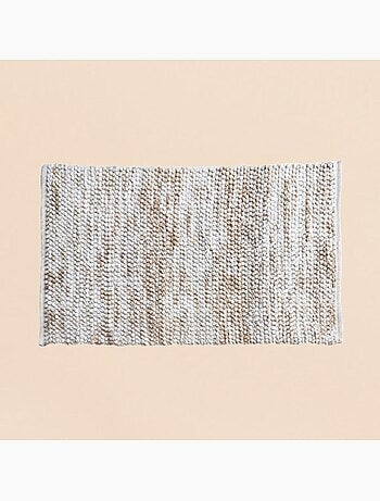Tapis tufté main beige 140x80cm