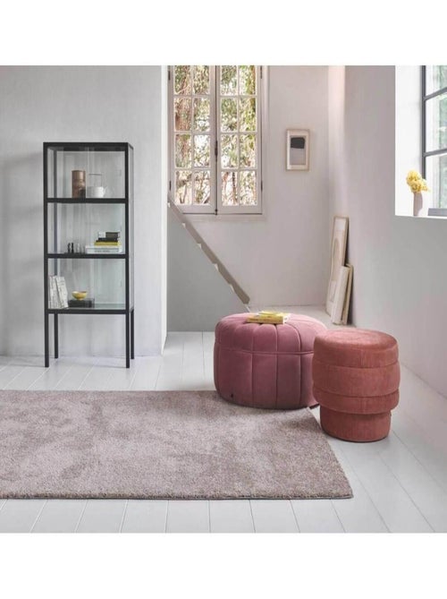 Tapis uni à courtes mèches design California Esprit - Kiabi