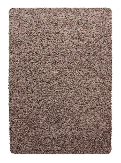 Tapis uni à longues mèches rectangle Swirls - Kiabi