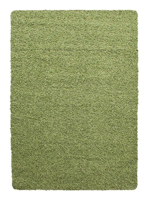 Tapis uni à longues mèches rectangle Swirls - Kiabi