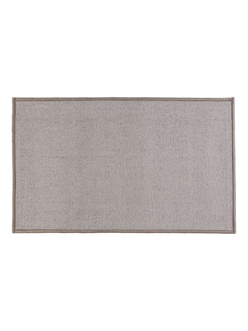 Tapis uni antidérapant lavable grand format - Kiabi