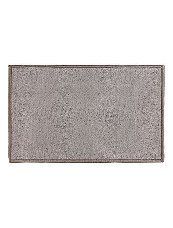 Tapis uni antidérapant lavable