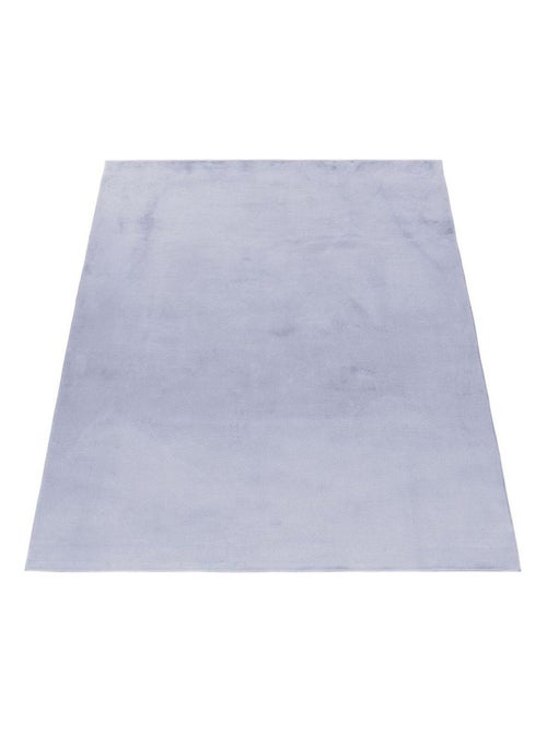Tapis uni doux à courtes mèches Hector - Kiabi