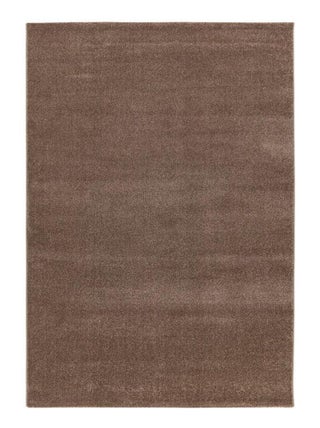Tapis uni poils ras moderne Nubio