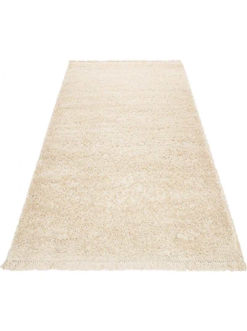 Tapis uni pour salon Studio zero Wecon Home Ecru - Kiabi