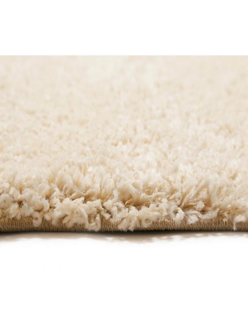 Tapis uni pour salon Studio zero Wecon Home Ecru - Kiabi