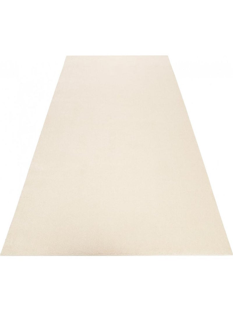 Tapis uni rectangle design Campus Esprit Beige - Kiabi