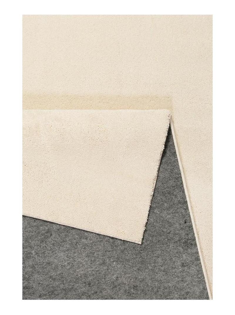 Tapis uni rectangle design Campus Esprit Beige - Kiabi
