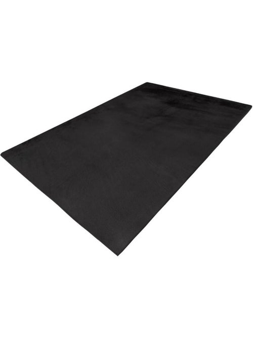 Tapis uni shaggy doux moderne Serena - Kiabi