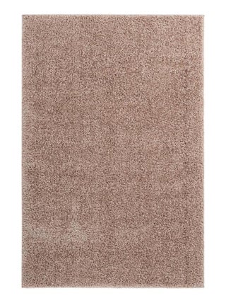 Tapis uni shaggy polyester rectangle intérieur Chiba