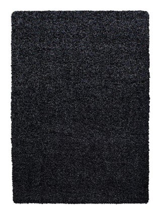 Tapis uni shaggy rectangle Aimee