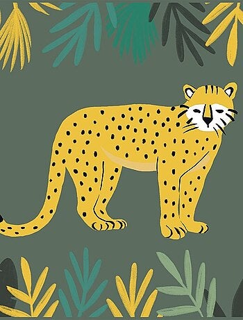 Tapis velours 45x75 cm Animaux and co