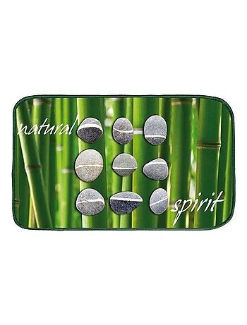 Tapis velours 45x75cm imprimé NATURAL