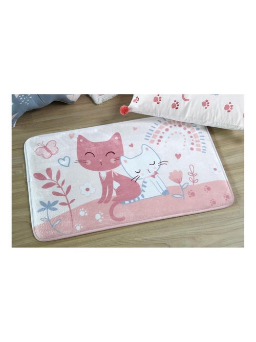 Tapis velours Les chats - Kiabi Tapis velours Les chats - Kiabi