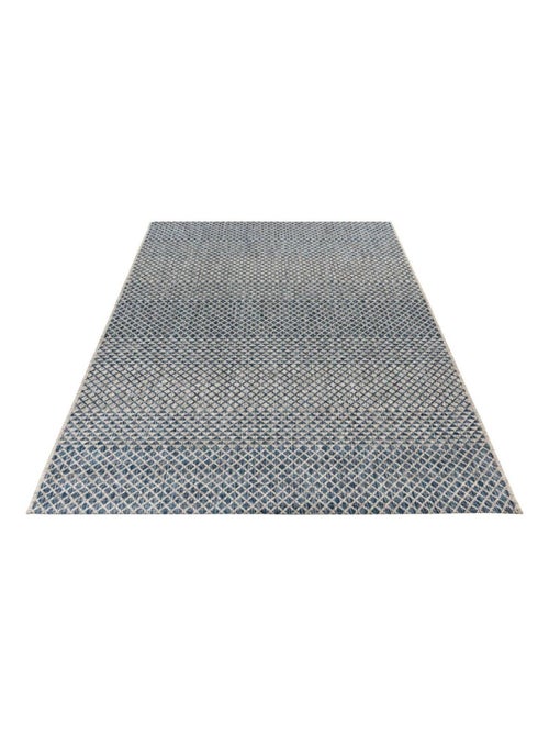 Tapis vintage géométrique en polypropyène Nordica - Kiabi