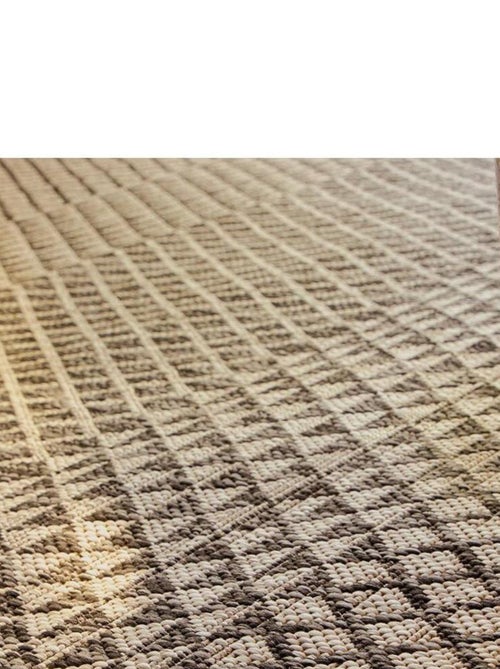 Tapis vintage géométrique en polypropyène Nordica - Kiabi