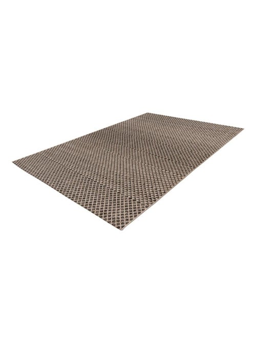 Tapis vintage géométrique en polypropyène Nordica - Kiabi