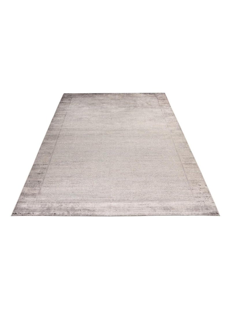 Tapis vintage gris en viscose Safir Gris - Kiabi