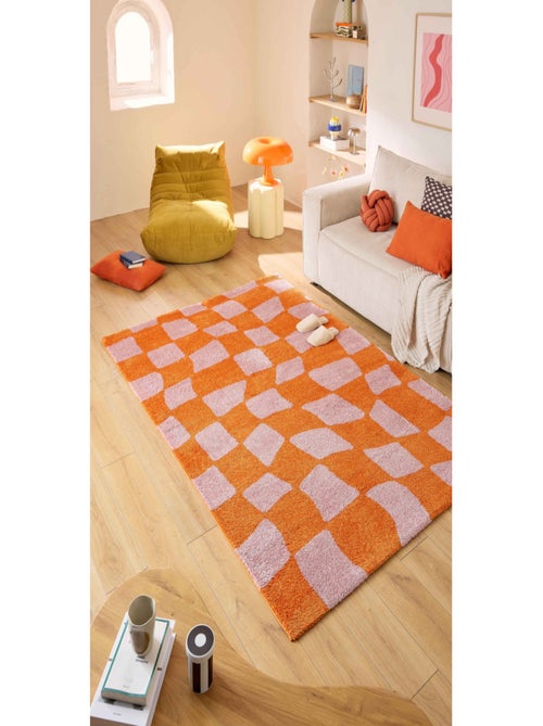 Tapis vintage Groovy - Kiabi
