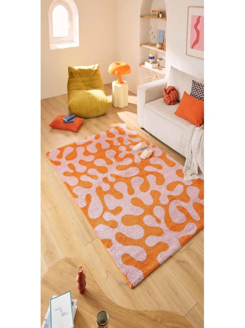 Tapis vintage Groovy - Kiabi