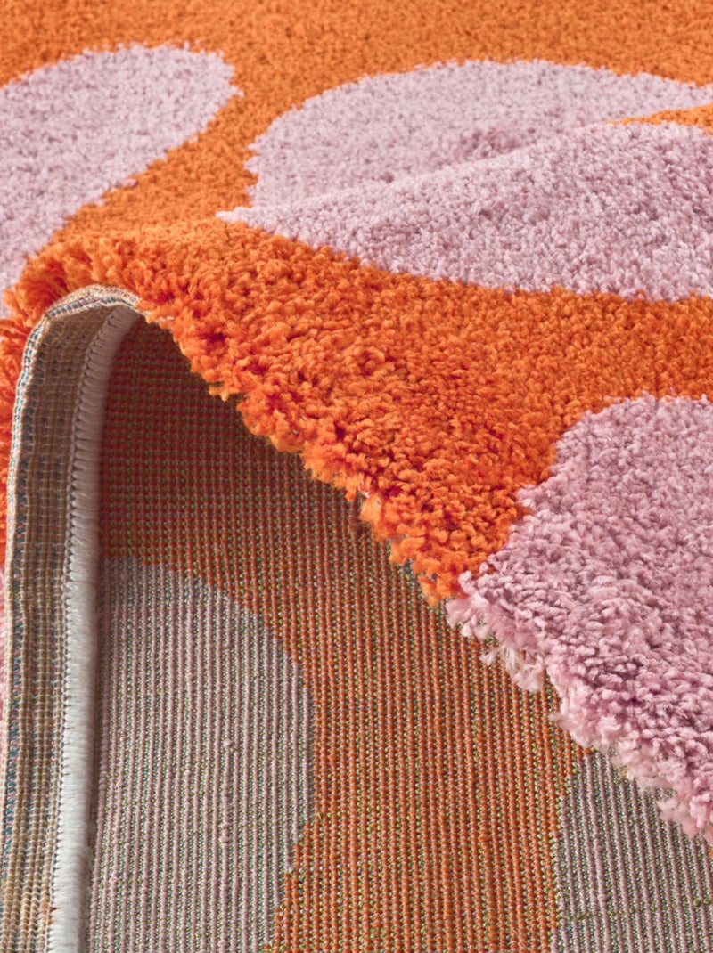 Tapis vintage Groovy Rose - Kiabi