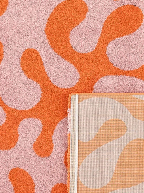 Tapis vintage Groovy - Kiabi