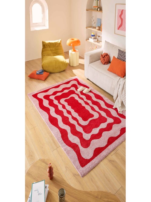 Tapis vintage Groovy - Kiabi