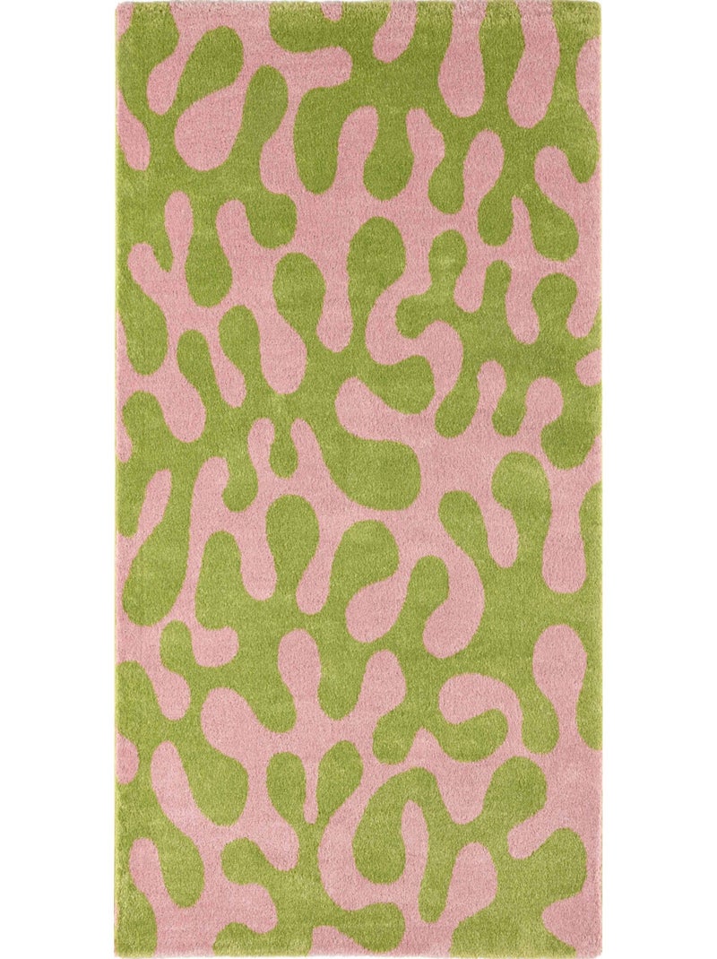 Tapis vintage Groovy Vert - Kiabi