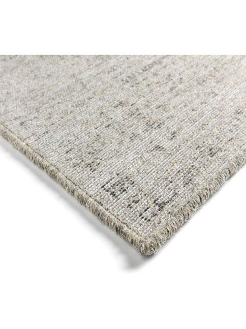 Tapis vintage laine et viscose rayé Smooth - Kiabi