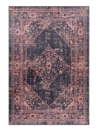 Tapis vintage lavable en machine rayé Velvet