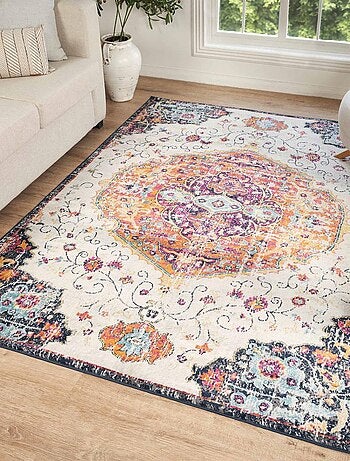 Tapis Vintage Oriental - LYN3 MED Couleurs vives