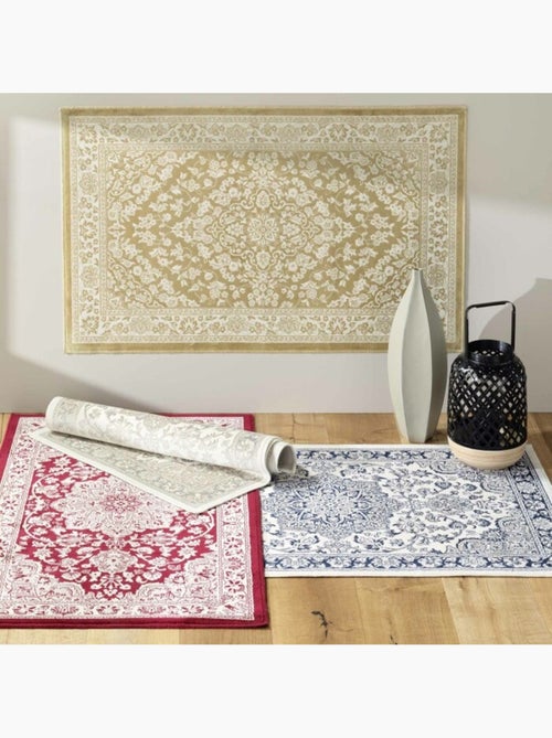 Tapis viscose tissée cherine - Motif oriental - Kiabi