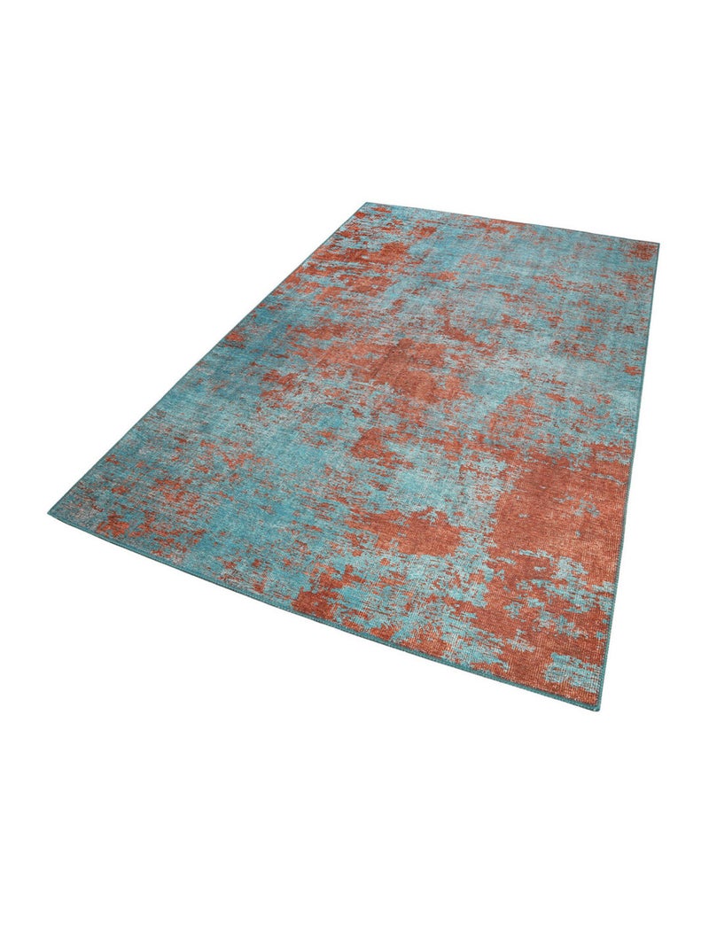 Tapis Wecon Home intérieur vintage bleu Hot Spring Bleu - Kiabi