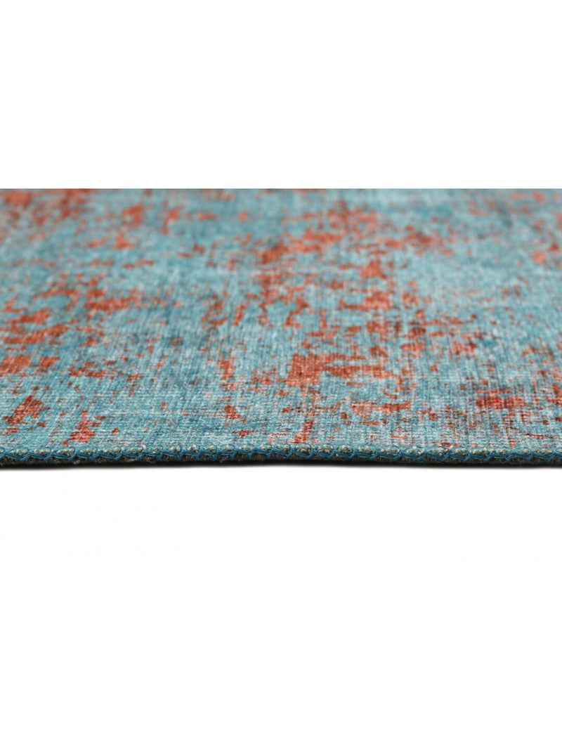 Tapis Wecon Home intérieur vintage bleu Hot Spring Bleu - Kiabi