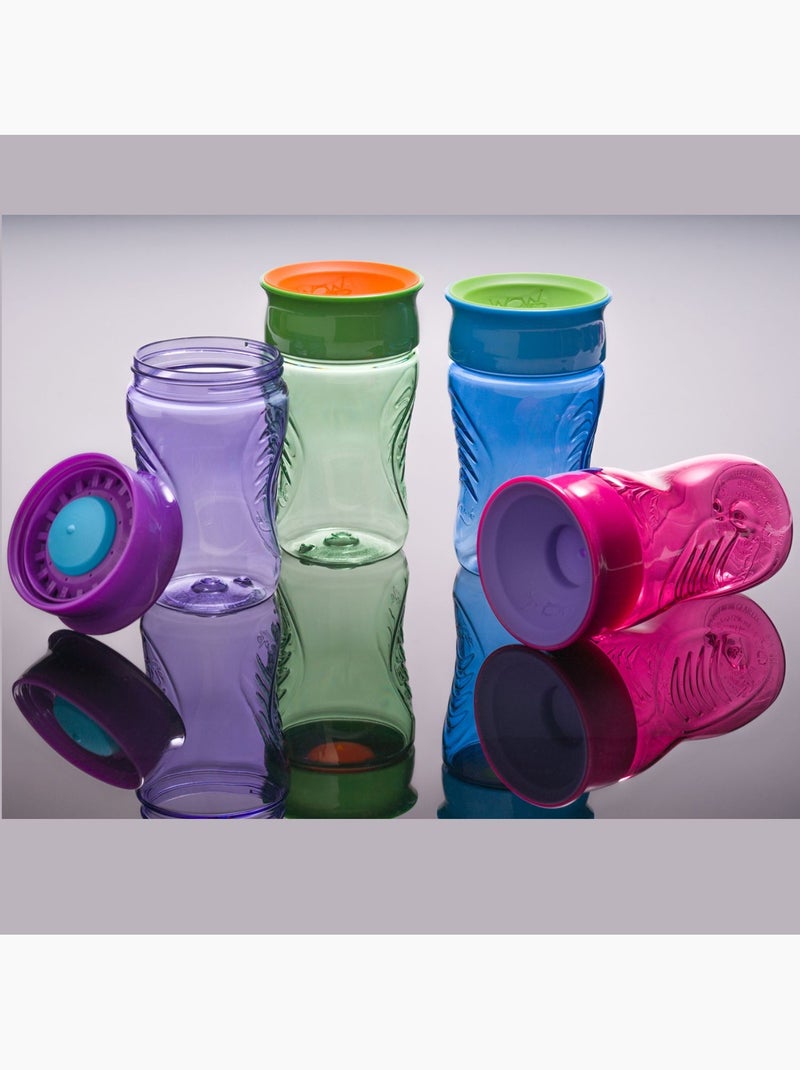 Tasse 360 ° enfant anti renversement Mauve - Kiabi
