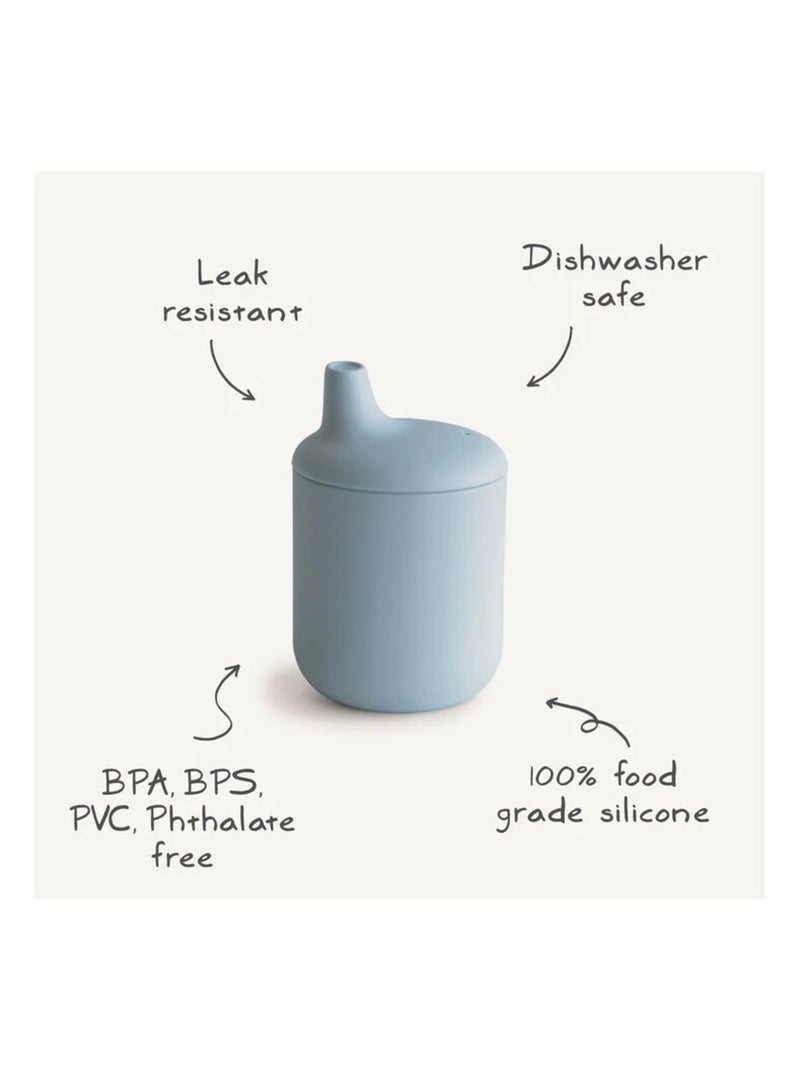 Tasse à bec enfant en silicone Beige - Kiabi